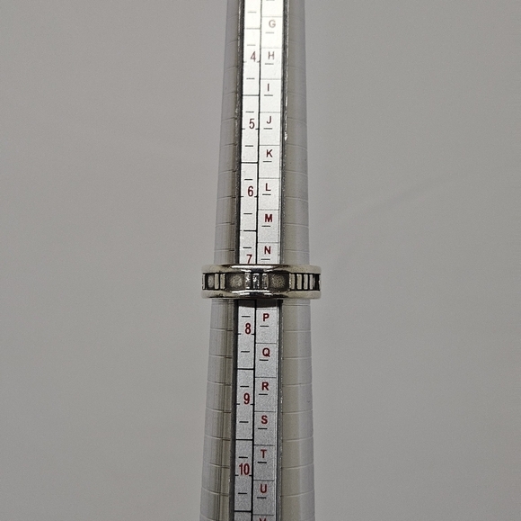 Tiffany & Co. 1995 Atlas Ring In Sterling Silver Size 7 - Picture 9 of 9